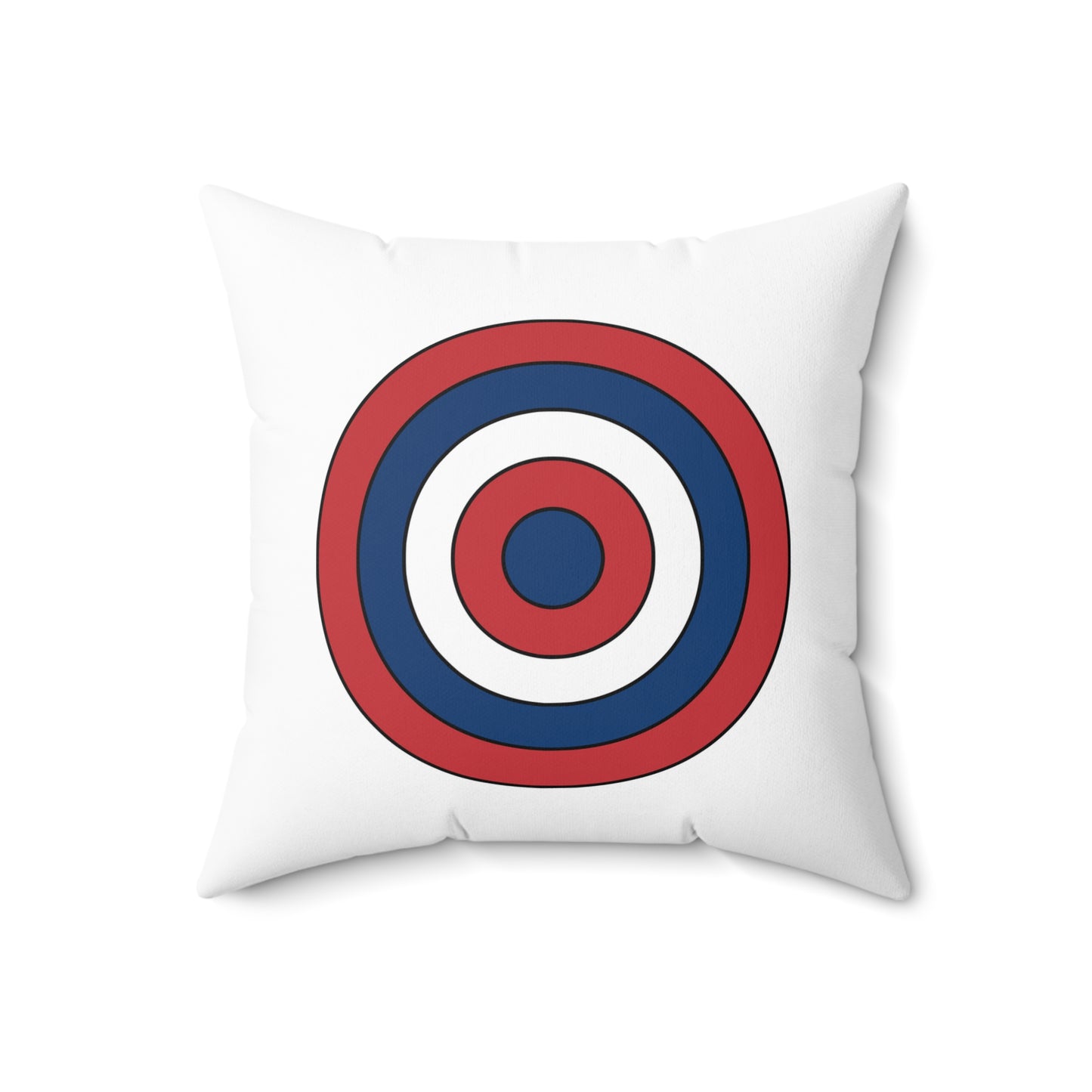 Serbia Retro Target Cushion Pillow