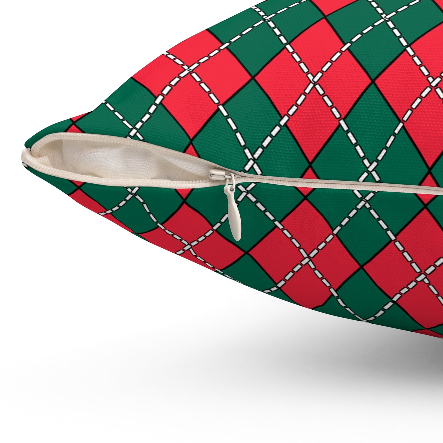 Bangladesh Retro Argyle Cushion Pillow