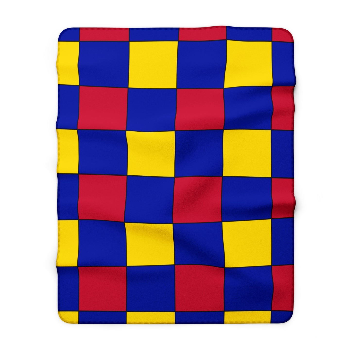 Andorra Retro Check Blanket Throw