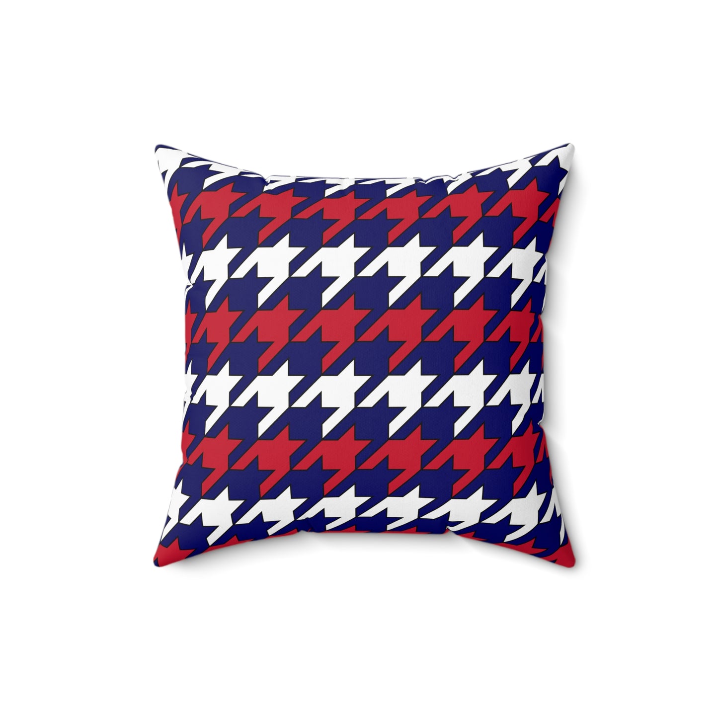 Cook Islands Retro Houndstooth Cushion Pillow