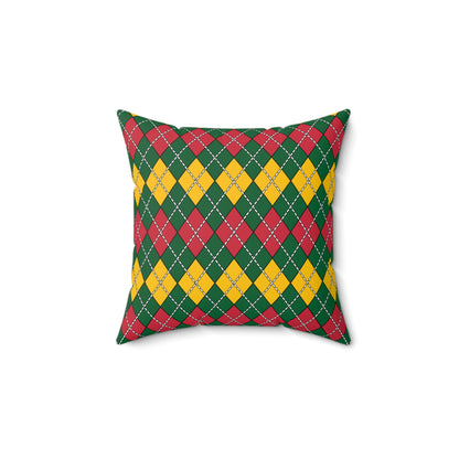 Mauritania Retro Argyle Cushion Pillow