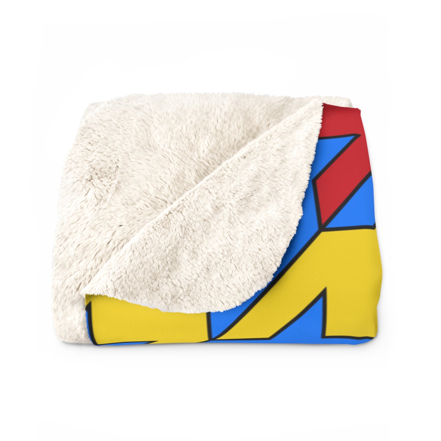 Democratic Republic of the Congo Retro Houndstooth Blanket Throw