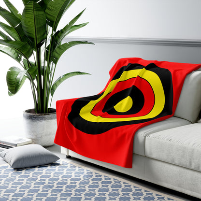 Angola Retro Target Blanket Throw
