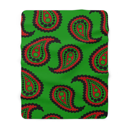 Afghanistan Retro Paisley Blanket Throw