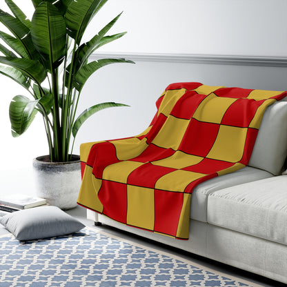 Montenegro Retro Check Blanket Throw
