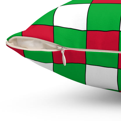 Wales Retro Check Cushion Pillow