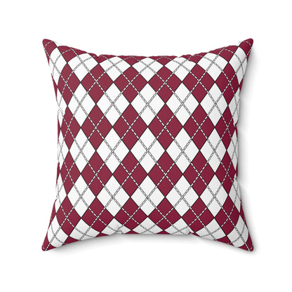 Qatar Retro Argyle Cushion Pillow