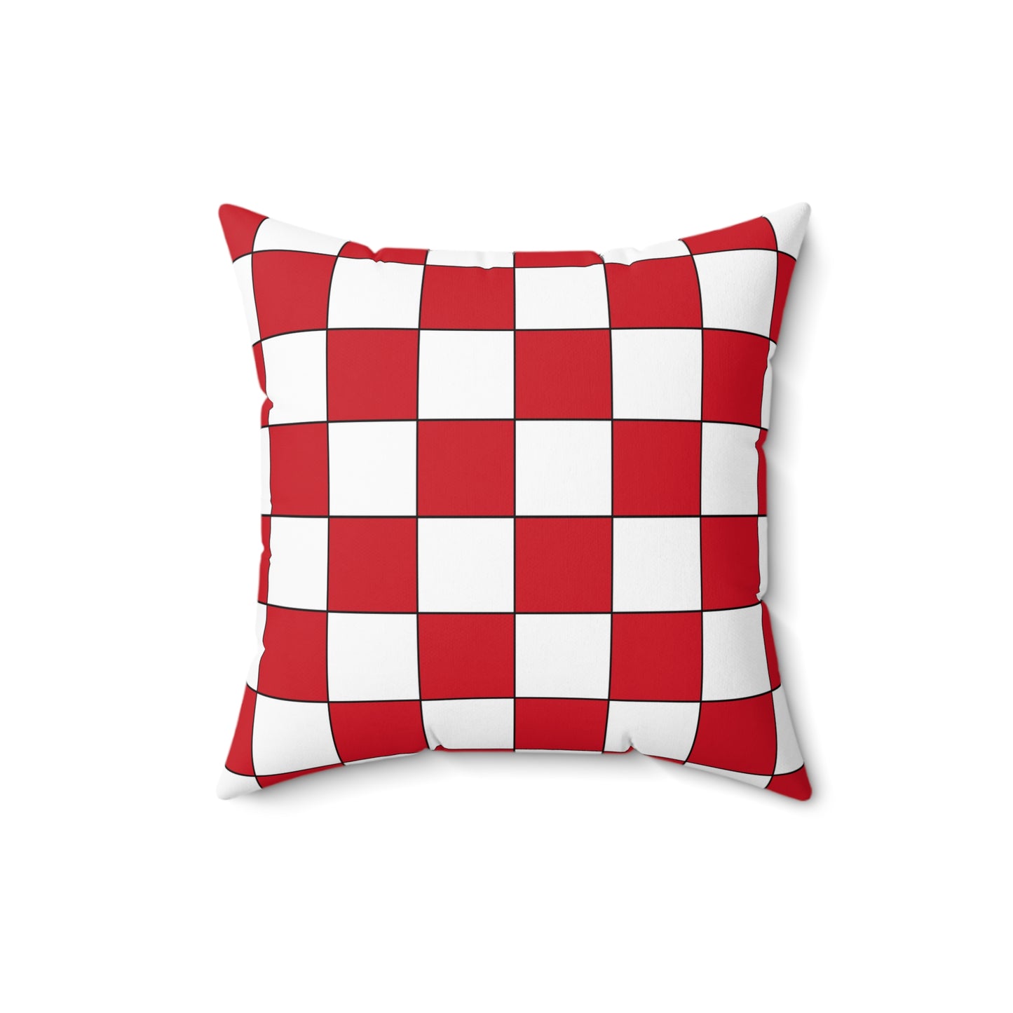 England Retro Check Cushion Pillow