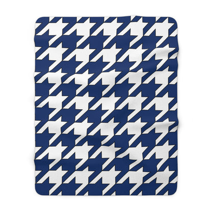 Finland Retro Houndstooth Blanket Throw