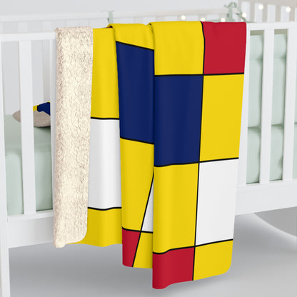 Niue Retro Check Blanket Throw