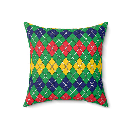 Mauritius Retro Argyle Cushion Pillow