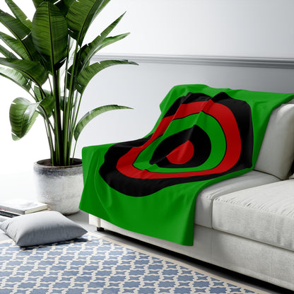 Afghanistan Retro Target Blanket Throw