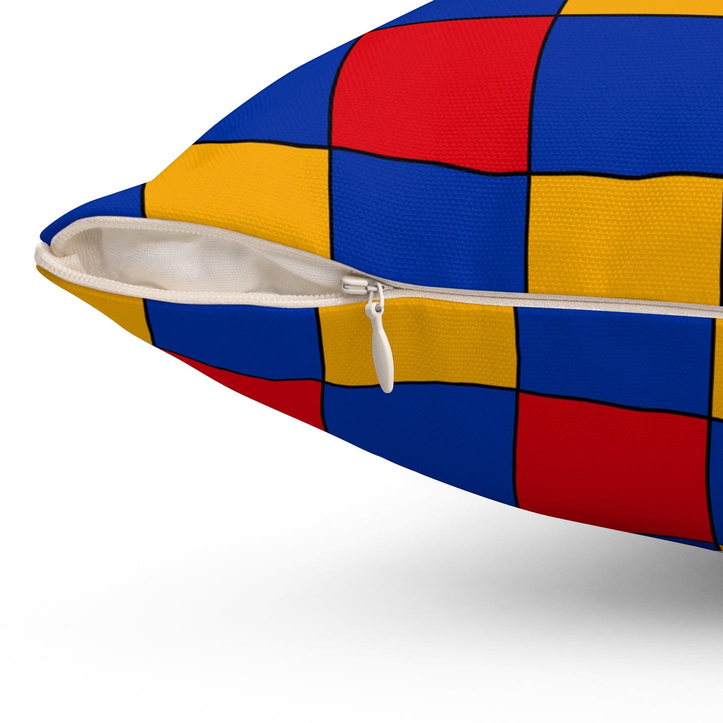 Armenia Retro Check Cushion Pillow