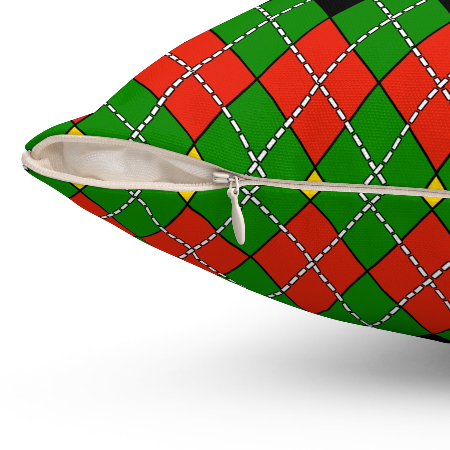 Dominica Retro Argyle Cushion Pillow