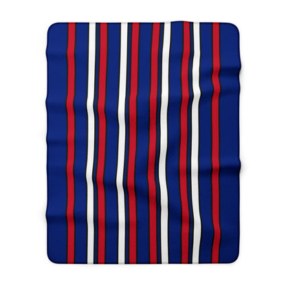 New Zealand Retro Stripes Blanket Throw