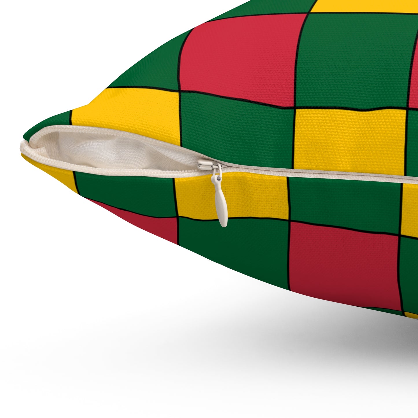 Mauritania Retro Check Cushion Pillow