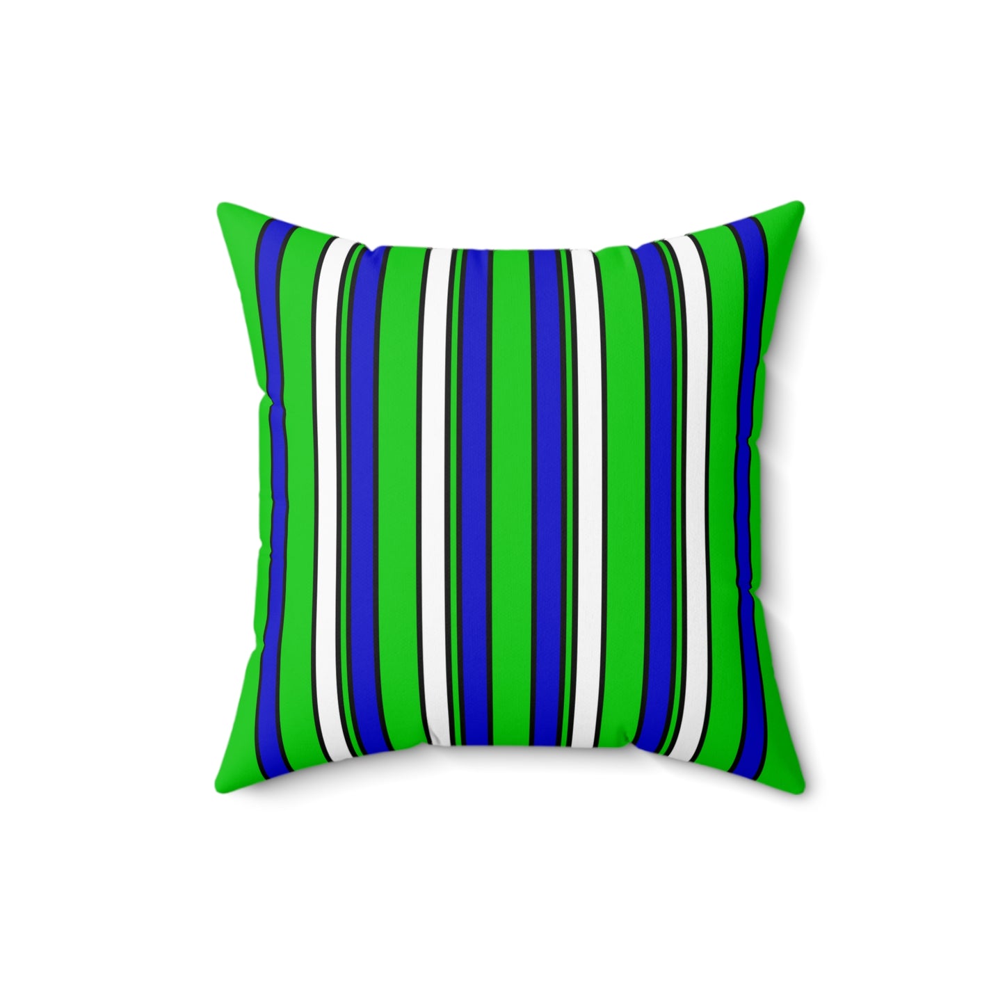 Sierra Leone Retro Stripes Cushion Pillow