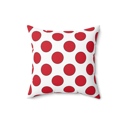 Jersey Retro Polka Dots Cushion Pillow