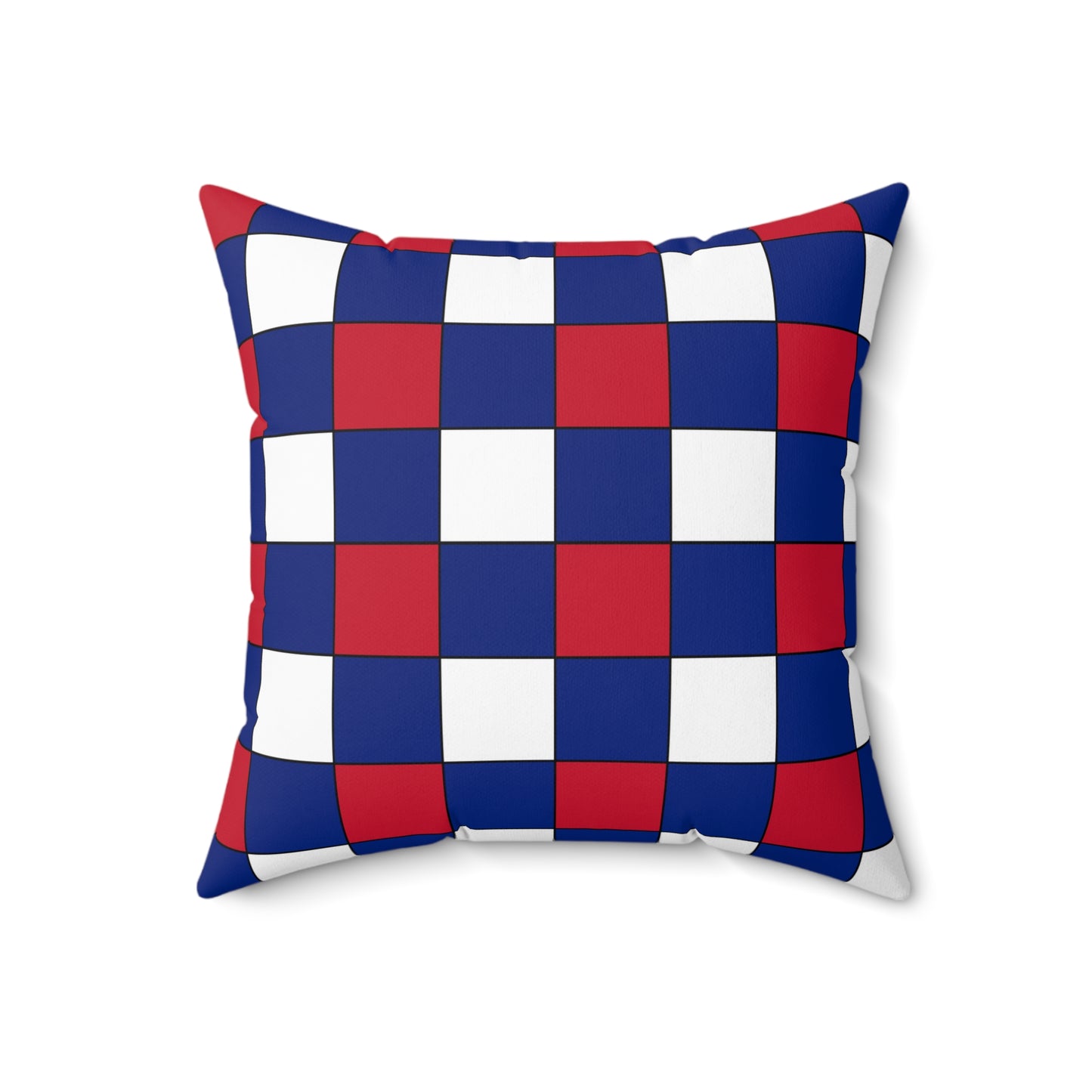 New Zealand Retro Check Cushion Pillow