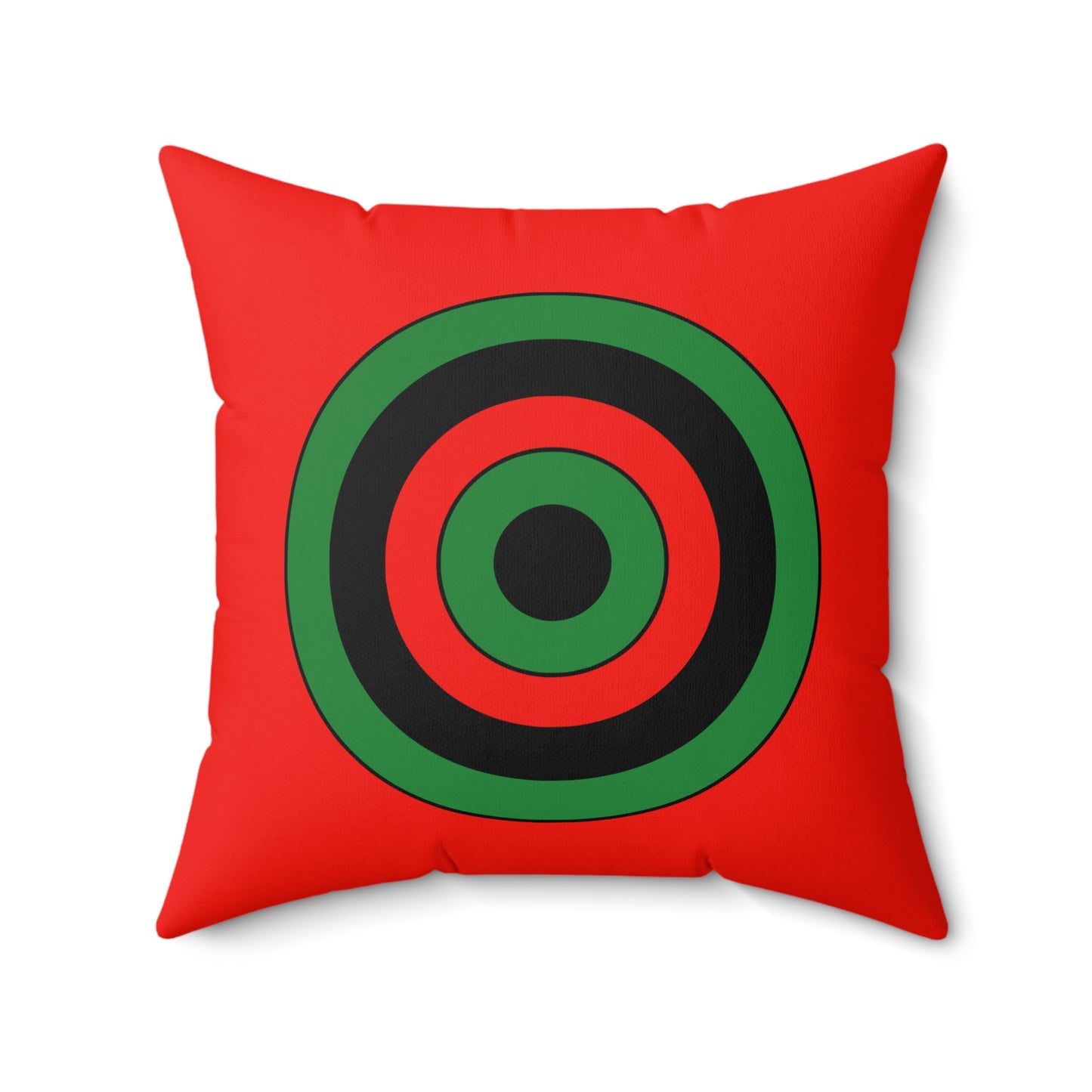 Malawi Retro Target Cushion Pillow
