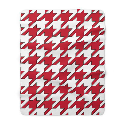 Austria Retro Houndstooth Blanket Throw
