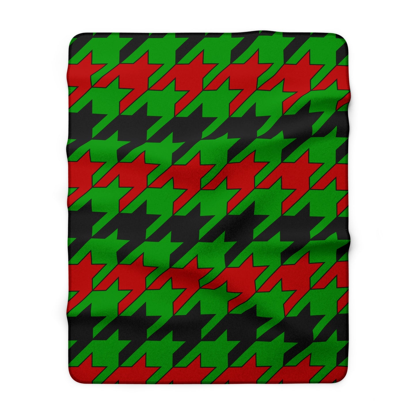 Afghanistan Retro Houndstooth Blanket Throw