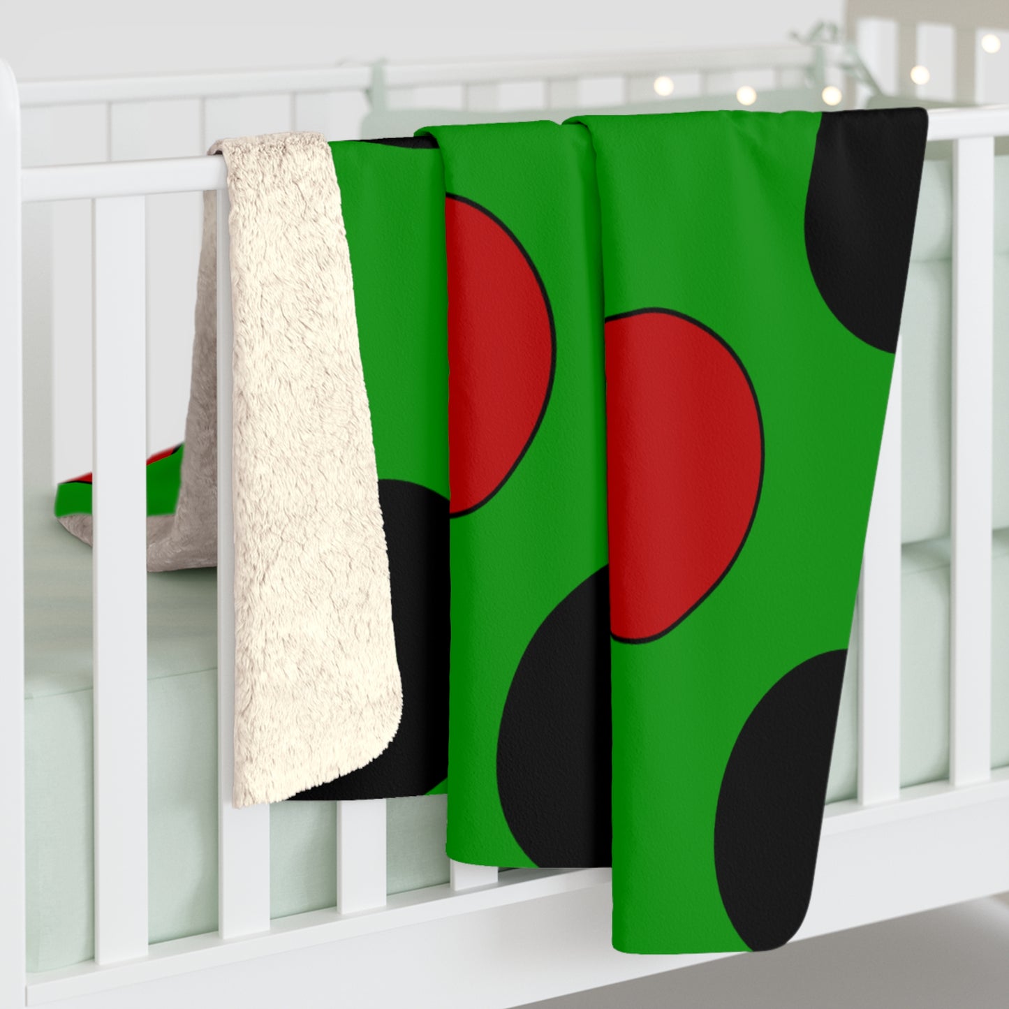 Afghanistan Retro Polka Dots Blanket Throw