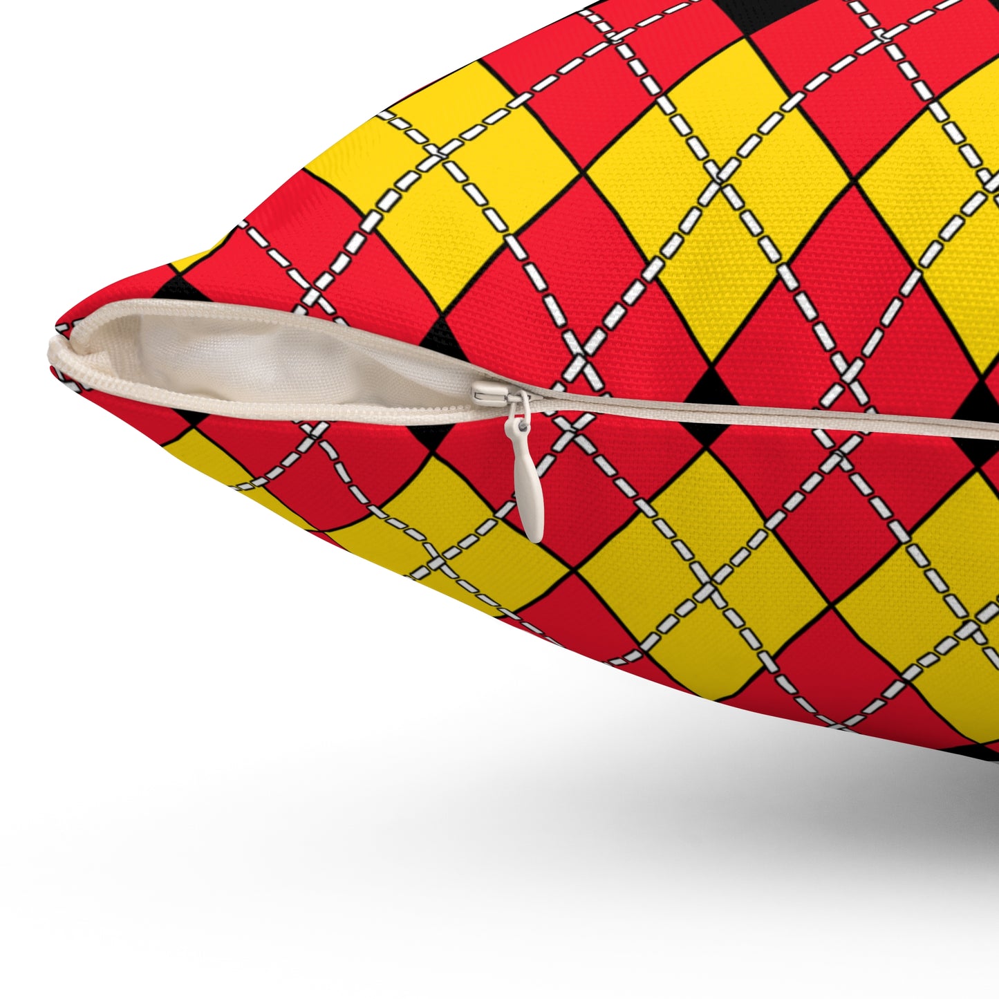 Belgium Retro Argyle Cushion Pillow