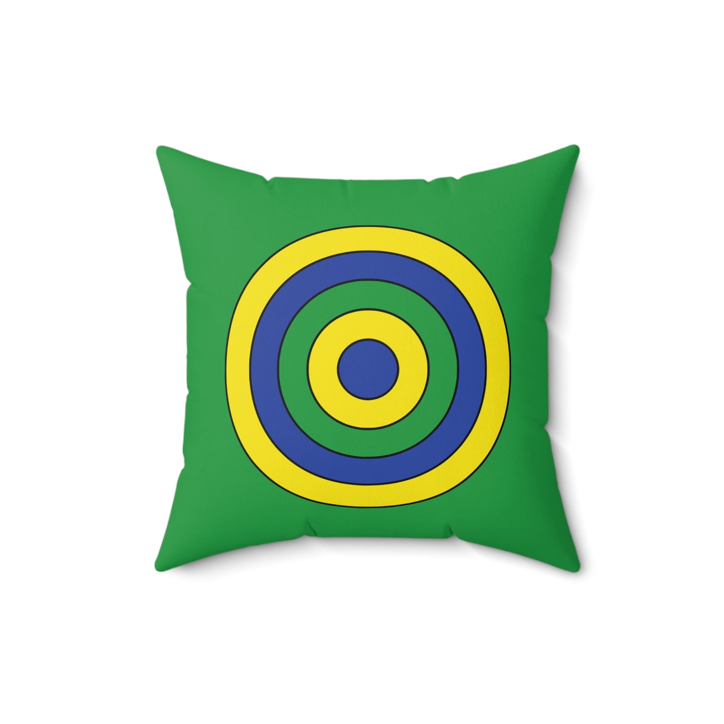 Brazil Retro Target Cushion Pillow