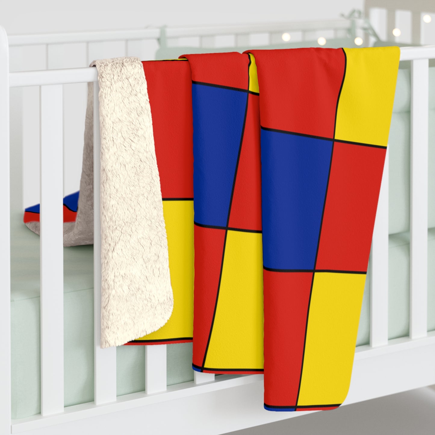 Romania Retro Check Blanket Throw