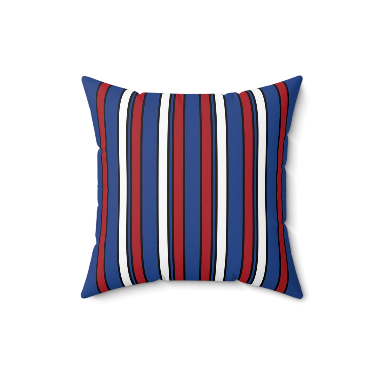 Caribbean Netherlands Retro Stripes Cushion Pillow