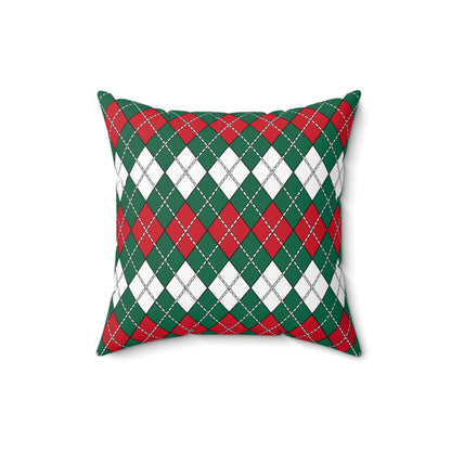 Mexico Retro Argyle Cushion Pillow