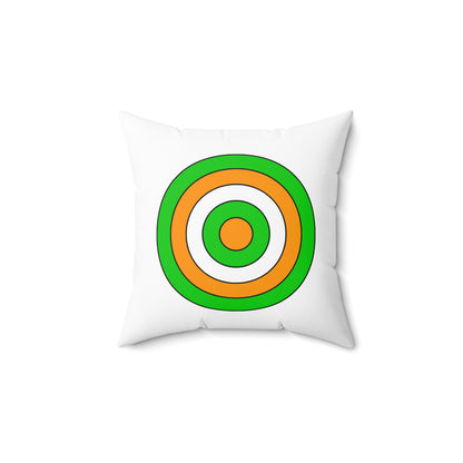 Cote Divoire Retro Target Cushion Pillow