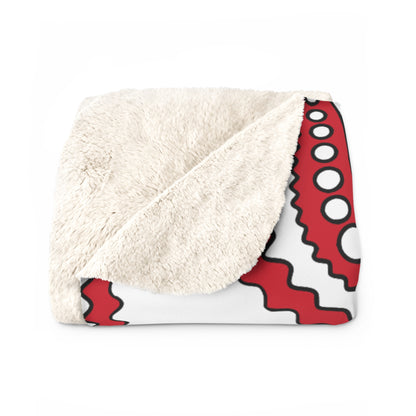 Jersey Retro Paisley Blanket Throw