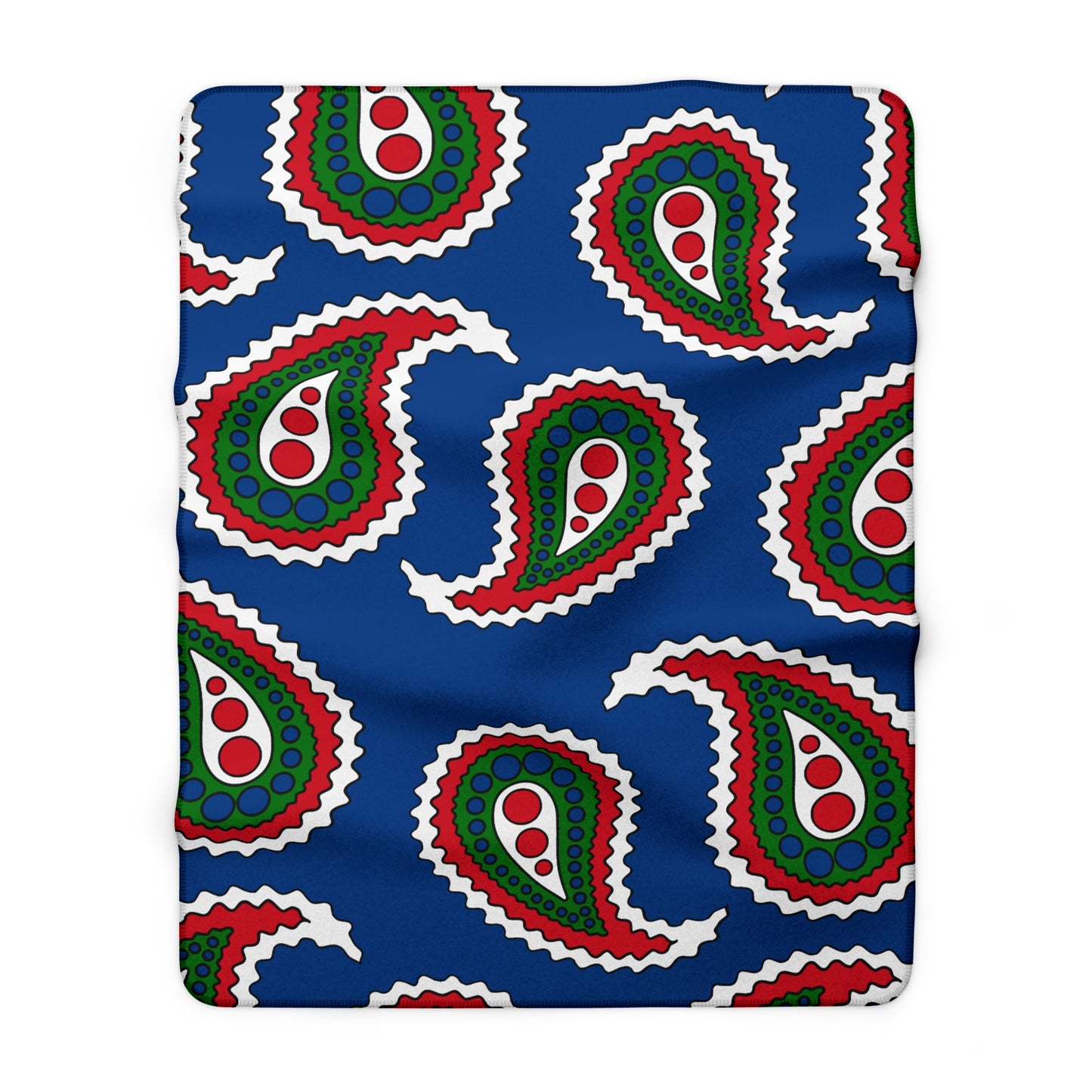 Belize Retro Paisley Blanket Throw