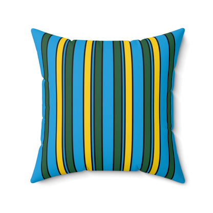 Rwanda Retro Stripes Cushion Pillow