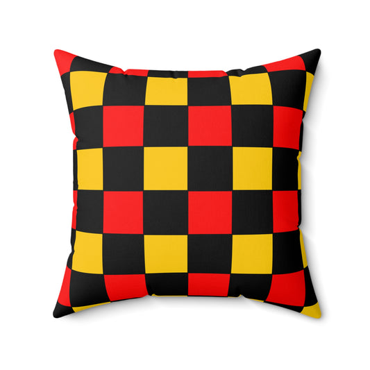 Germany Retro Check Cushion Pillow