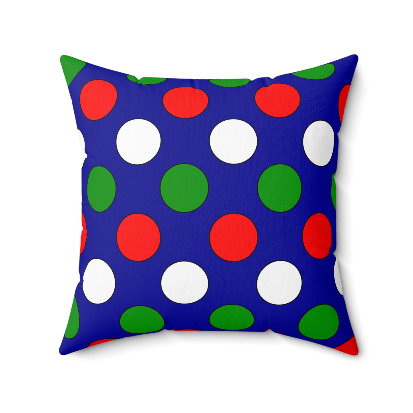 Gambia Retro Polka Dots Cushion Pillow