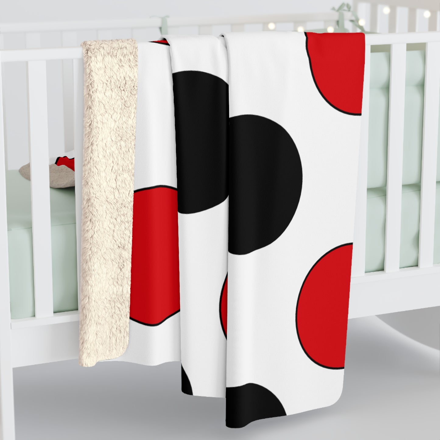 Gibraltar Retro Polka Dots Blanket Throw