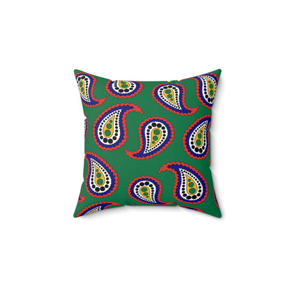 South Africa Retro Paisley Cushion Pillow