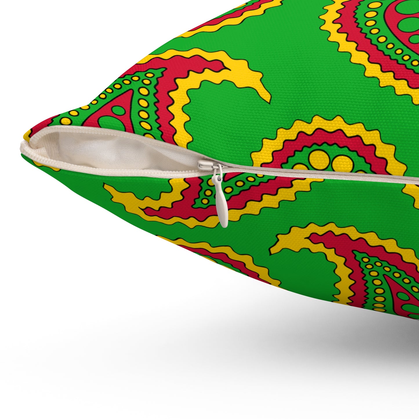 Sao Tome And Principe Retro Paisley Cushion Pillow