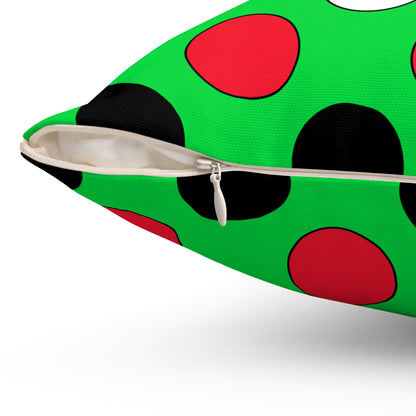 Kuwait Retro Polka Dots Cushion Pillow