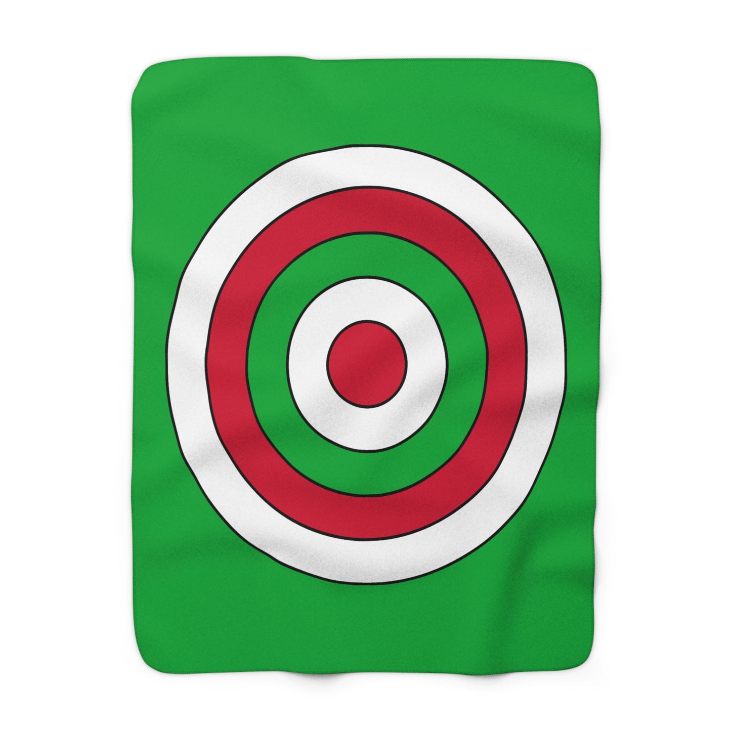 Wales Retro Target Blanket Throw