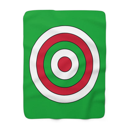 Wales Retro Target Blanket Throw