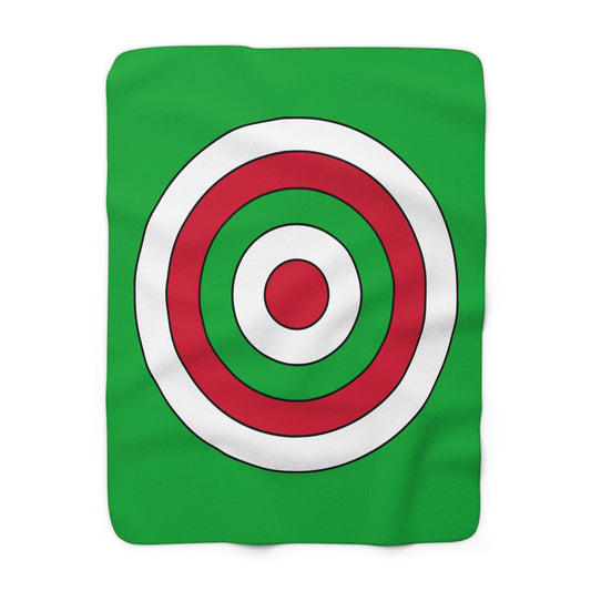 Wales Retro Target Blanket Throw