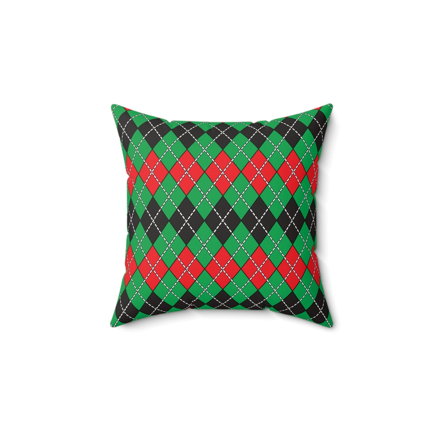 Martinique Retro Argyle Cushion Pillow