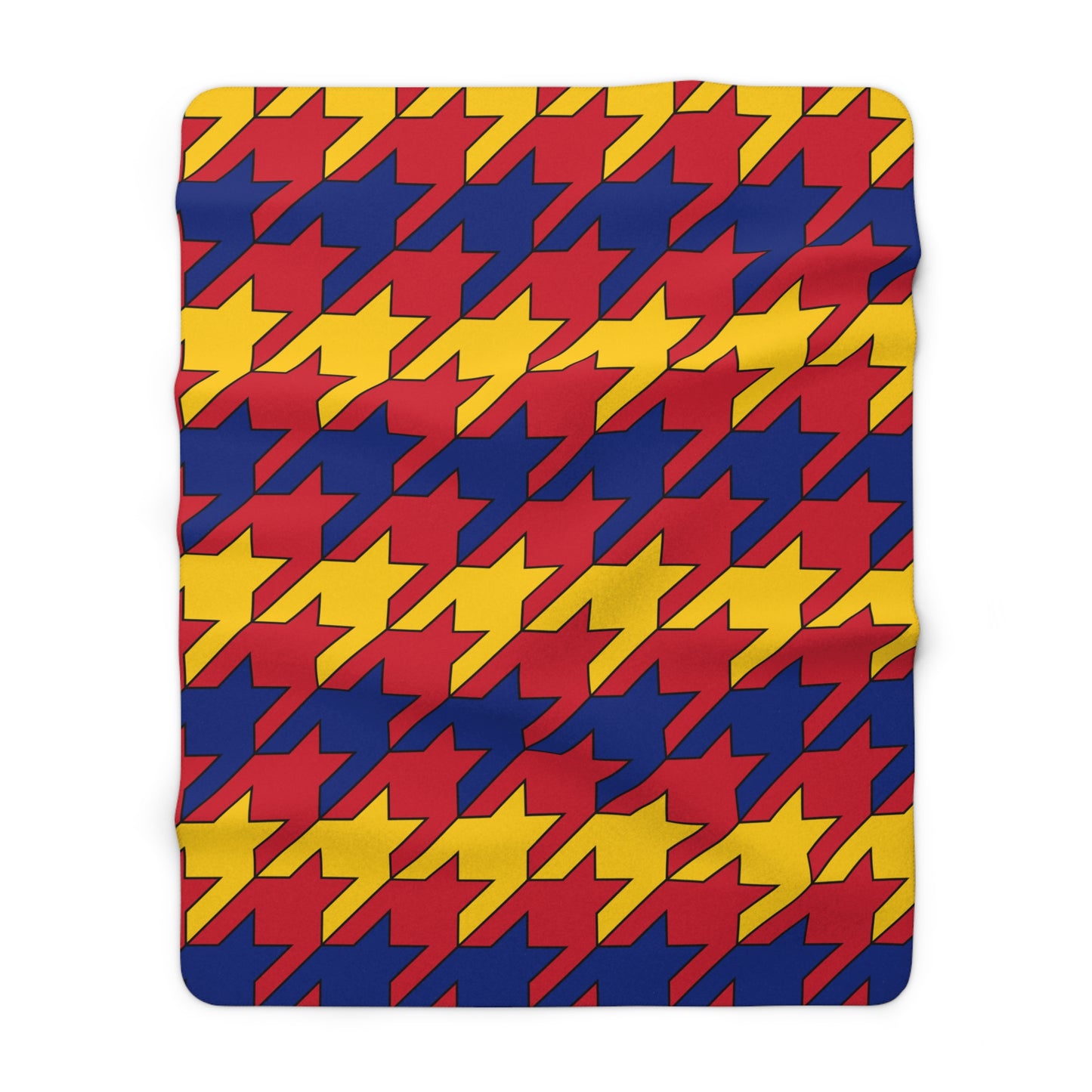 Venezuela Retro Houndstooth Blanket Throw
