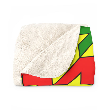 Mali Retro Houndstooth Blanket Throw