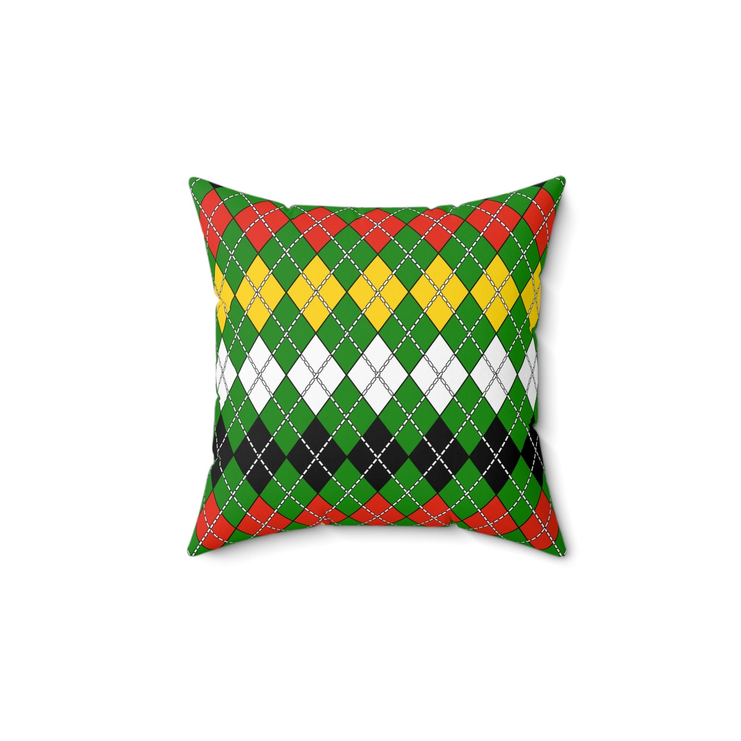 Dominica Retro Argyle Cushion Pillow