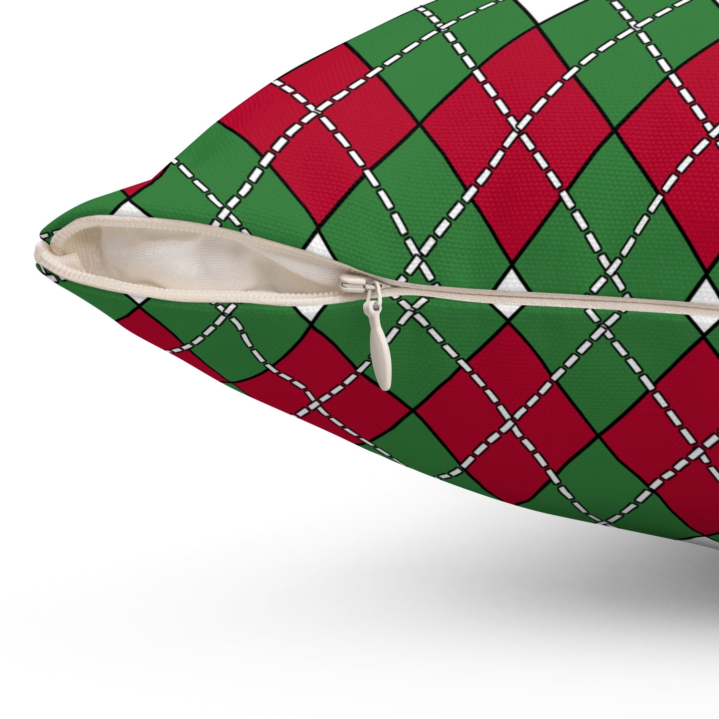Suriname Retro Argyle Cushion Pillow